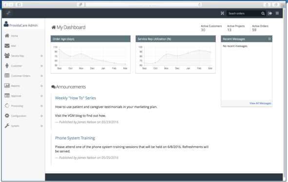 sleep coaches dashboard